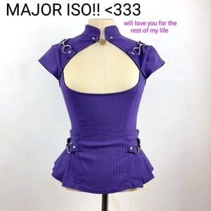 ISO lip service gangsta pranksta purple lock top